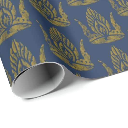 Gondelkrone Geschenkpapier (Rolleneckpunkt)