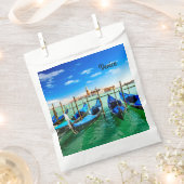 Gondeln am Canale Grande in Venedig Geschenktütchen (Ausgeschnitten)