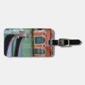 Gondeln am Canale Grande, Venedig Gepäckanhänger (Vorderseite horizontal)