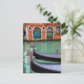 Gondeln am Canale Grande, Venedig Postkarte (Stehend Vorderseite)