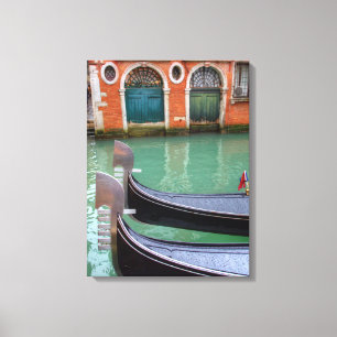 Gondeln am Grand Canal, Venedig Leinwanddruck