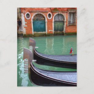 Gondeln am Grand Canal, Venedig Postkarte