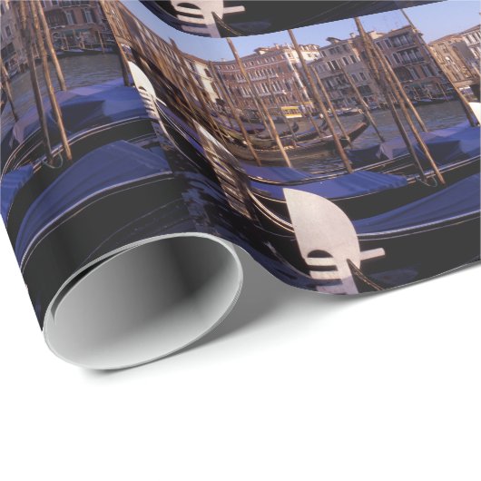 Gondeln Geschenkpapier (Rolleneckpunkt)