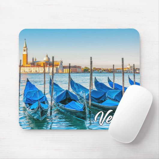 Gondeln in schönem Venedig, Italien Mousepad (Mit Mouse)