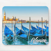Gondeln in schönem Venedig, Italien Mousepad (Vorne)