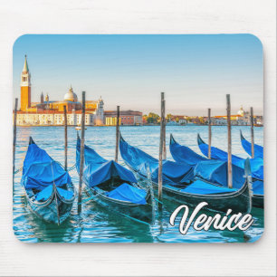 Gondeln in schönem Venedig, Italien Mousepad