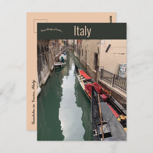 Gondeln in Vence Italien Postcard Postkarte (Vorne/Hinten)