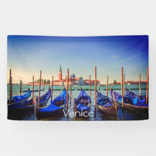 Gondeln in Venedig, Italien Banner