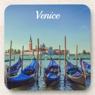Gondeln in Venedig, Italien Getränkeuntersetzer