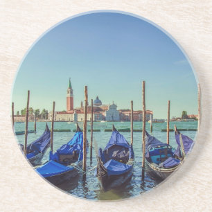 Gondeln in Venedig, Italien Getränkeuntersetzer