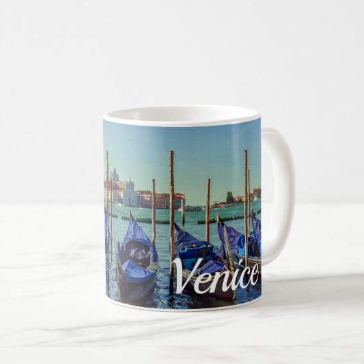 Gondeln in Venedig, Italien Kaffeetasse (VorderseiteRechts)