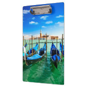 Gondeln in Venedig, Italien Klemmbrett (Links)