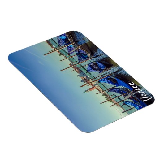 Gondeln in Venedig, Italien Magnet (Rechte Seite)