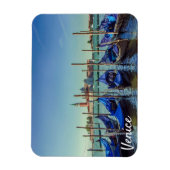 Gondeln in Venedig, Italien Magnet (Vertikal)