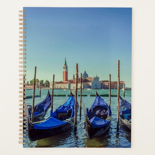 Gondeln in Venedig, Italien Planer (Vorderseite)