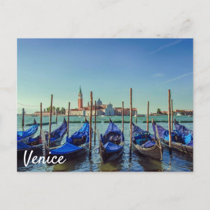 Gondeln in Venedig, Italien Postkarte