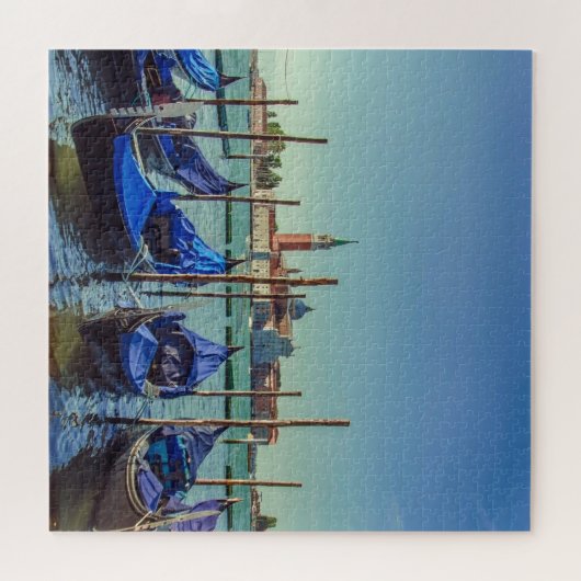 Gondeln in Venedig, Italien Puzzle (Horizontal)
