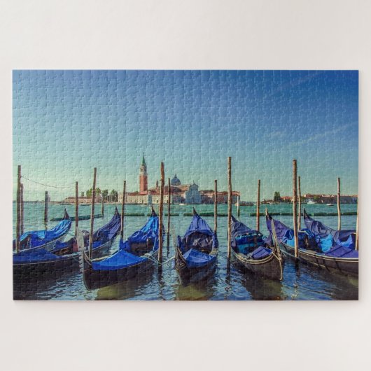 Gondeln in Venedig, Italien Puzzle (Horizontal)