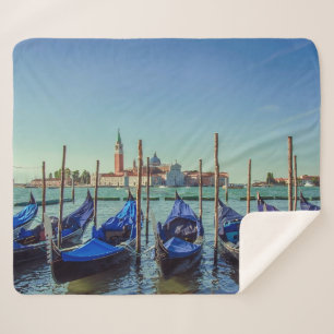 Gondeln in Venedig, Italien Sherpadecke