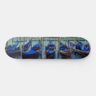 Gondeln in Venedig, Italien Skateboard