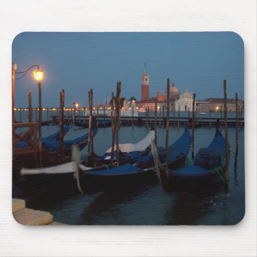 Gondeln in Venedig Mousepad (Vorne)