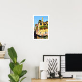 Gondeln in Venedig Poster (Heimbüro)