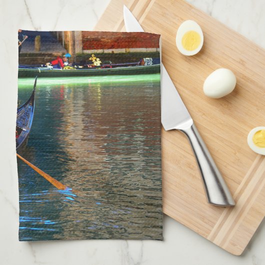 Gondeln Küchentuch (Viertel Falte)