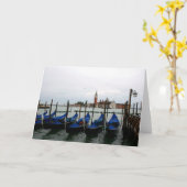 Gondeln mit einer Ansicht Karte (Gelbe Blume)