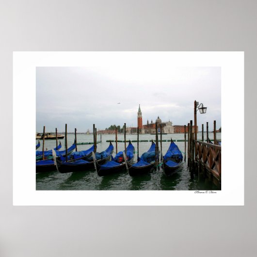 Gondeln mit View Poster (Vorne)