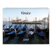 Gondeln, Venedig, 2010 - besonders angefertigt Kalender (Titelbild)