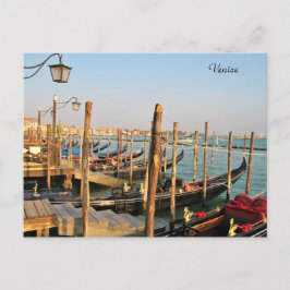 Gondeln, Venedig, Italien, Fotografie, Postkarte