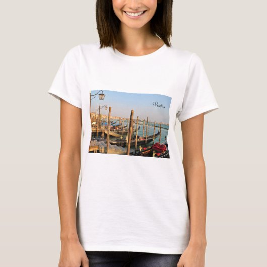 Gondeln, Venedig, Italien, Fotografie, T - Shirt (Vorderseite)