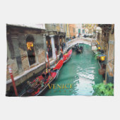 Gondeln Venedig, Italien Handtuch (Horizontal)