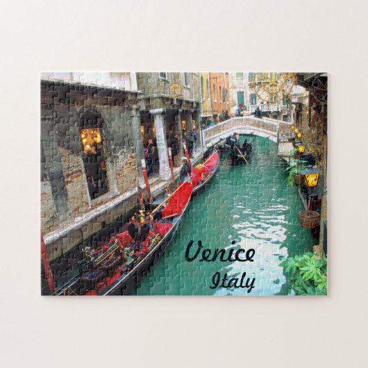 Gondeln Venedig, Italien Puzzle (Horizontal)