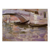 Gondeln von John Singer Sargent, Impressionismus A (Vorderseite (Horizontal))
