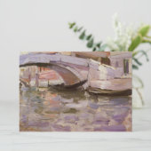 Gondeln von John Singer Sargent, Impressionismus A (Stehend Vorderseite)