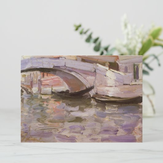 Gondeln von John Singer Sargent, Impressionismus A (Stehend Vorderseite)