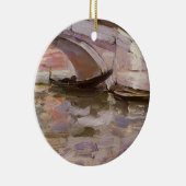 Gondeln von John Singer Sargent, Impressionismus A Keramikornament (Rechts)