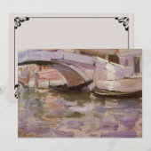 Gondeln von John Singer Sargent, Impressionismus K (Vorne/Hinten)