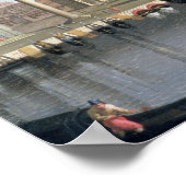 Gondeln vor dem Markusplatz, Venedig Poster (Ecke)