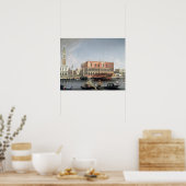 Gondeln vor dem Markusplatz, Venedig Poster (Küche)
