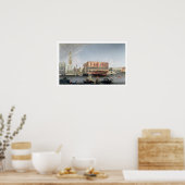 Gondeln vor dem Markusplatz, Venedig Poster (Küche)