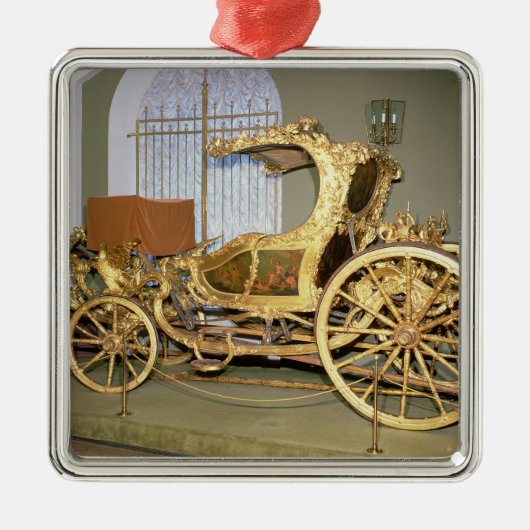 Gondelwagen der Kaiserin Catherine II Ornament Aus Metall (Vorne)