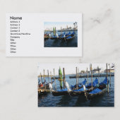 Gondola Business Card Visitenkarte (Vorne/Hinten)