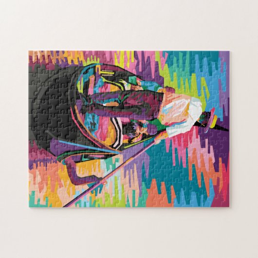 Gondola in Venice Italy Colorful Puzzle (Horizontal)