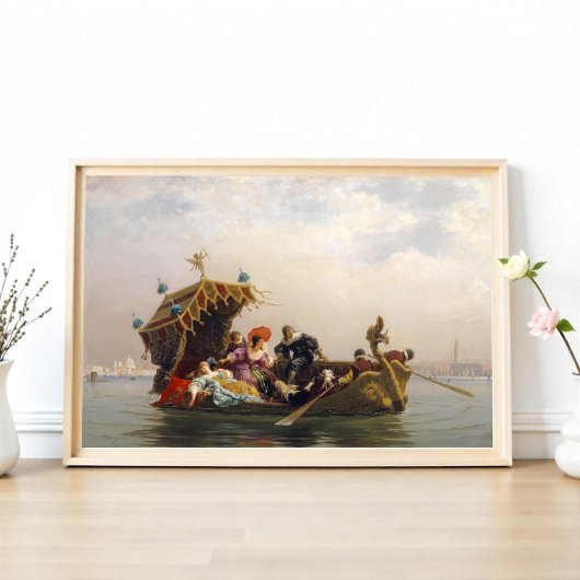 Gondola Ride de Arnold Corrodi Poster