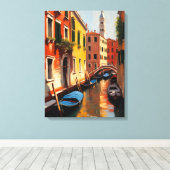 Gondola Serenade in Venedig Leinwanddruck (Insitu (Holzboden))