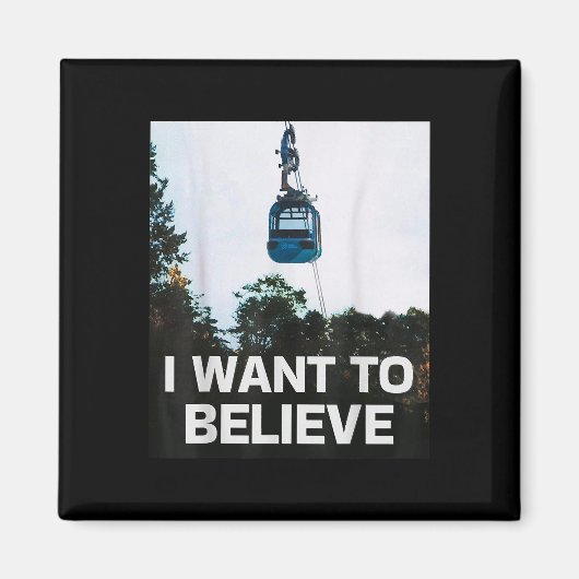 Gondola Wollte ich zu glauben Magnet (Vorne)