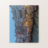 Gondolas at Dusk Foto Venice Italy Puzzle (Vertikal)