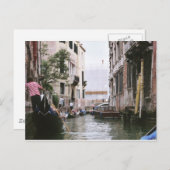 Gondolas Postkarte (Vorne/Hinten)